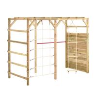 Bois de Pin Imprégné Cadre d'Escalade 240x100x170 cm Equipement Jeux vidaXL
