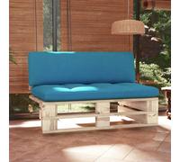 Bois de Pin Imprégné Canapé d'Angle Palette de Jardin Patio Terrasse vidaXL