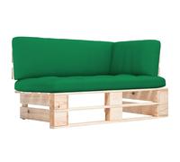 Vidaxl Canapé D'angle Palette De Jardin Bois De Pin Imprégné