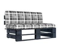 Canapé d'Angle Palette de Jardin Meuble Terrasse Extérieur Pin Imprégné vidaXL