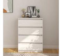 Bois de Pin Massif Armoire d'Appoint 60x36x84 cm Commode Rangement vidaXL