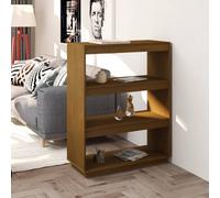 Bois de Pin Massif Bibliothèque 40x35x71 cm Etagère à Livres Bureau vidaXL