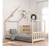vidaXL Sommier de lit pour enfant en pin massif 80 x 160 cm