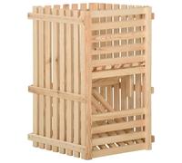 Bois de Pin Solide Boîte à Pommes de Terre 60x40x50 cm Conservation vidaXL