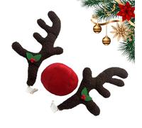 Bois de renne pour voitures | Costume de décoration festive - Renne de Noël pour voiture, SUV, camion
