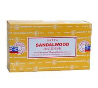Satya - Encens Nag Champa Santal - 15 grammes (environ 15 bâtonnets)