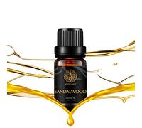 Bois de santal huile essentielle de Aromatherapy, parfum 100% pur de bois de santal pour diffuseur, humidificateur, massage, maison, Huile essentielle de bois de santal parfum 0,33 oz - 10 ml