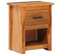 Bois de Sesham Massif Table de Chevet Table de Nuit Armoire Chambre vidaXL