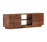 Bois de Sesham Solide Meuble TV Armoire Bas Salon Stéréo Multimédia vidaXL