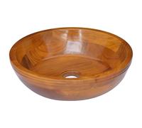 vidaXL Lavabo Bois de teck massif ?40x10 cm