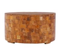Bois de Teck Massif Table Basse Table d'Appoint Canapé Salon Intérieur vidaXL