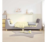 Bois d'ingénierie Design Moderne Bas Gris Clair 90 x 200 cm