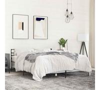 Bois d'ingénierie métal robuste pieds lattes chambre à coucher supplément