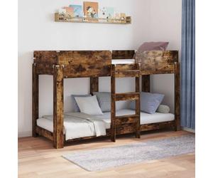 Bois d'ingénierie robuste Chambre enfants chic deux lits séparés Modèle