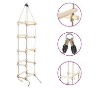 Échelle de corde pour enfants 200 cm Bois Brun G