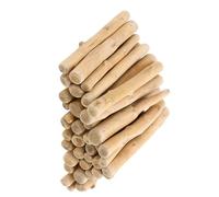 Bois Flotté 500g pour Bricolage Créatif, Bâton Beige | Surface Peignable et Adhésive, pour Projets DIY, Scènes Miniatures, École et Bureau, Matière Brute