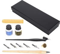Bois handleer calligraphie encre stylo écriture de NIBS -Outil pour débutants3#