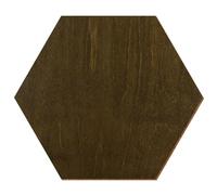 Bois hexagonal noisetier laqué des deux côtés 3 à 50 cm en contreplaqué de bouleau de 3 mm disponible individuellement ou en lot, dimensions : 15 cm, lot de 100 pièces