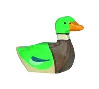 Bois Hommes De Canard De Natation