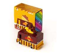 Bois Jouet Voiture Van Candylab Miniature Américain Classique Vintage Collection