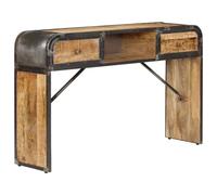vidaXL Buffet 120 x 30 x 75 cm Bois de manguier massif Brun