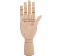 Bois Mannequin Main articulations flexibles Doigts Dessin pour décorations d'intérieur Esquisse Photographie cadeau Accessoires Correct