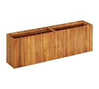 vidaXL Lit surélevé de jardin 150x30x50 cm Bois massif d'acacia