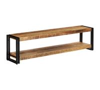 vidaXL Meuble TV 150 x 30 x 40 cm Bois massif de manguier