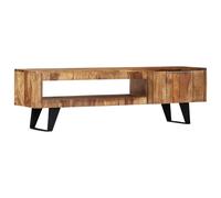 Bois Massif de Sesham Meuble TV Armoire Basse Stéréo Multimédia Salon vidaXL