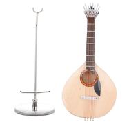 Bois Modèle Guitare Portugaise Miniature en Ornement, de Bureau