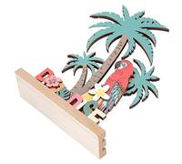 Bois Ornement Tropical Créatif en 1 Pièce pour Chambre Garçon et Filles | Décoration Décorative Unique, pour Bureau et Salle à Manger, Style Noël, Adaptée aux Garçon et Filles