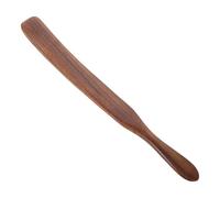 Bois Spatule Marron Résistante Long en Manche à Cuisine