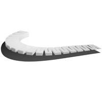 Bois ST1415 Mousse 3% Inclinaison / Déclin Démarrage 4 Pcs 1.9cm Over 2' long X