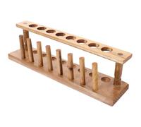 Bois Support Tubes Trous pour Stable 8, Essai pour Laboratoire