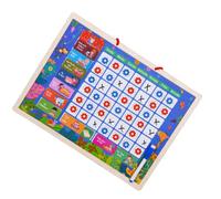 Bois Tableau de Planification Suivi Quotidien, pour Garçon et Filles | Formulaire Pratique et Poli, pour Routine et Rappels des Garçon et Filles, Usage Scolaire et Familial