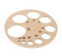 Bois Tableau des Dilatations Cervicales pour Étudiants Sages-femmes | Aide Visuelle Réutilisable, Comparaison des Stades du Travail, Usage en Formation Obstétricale, Beige