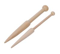 Bois Tissage Crochet Aiguille Simple Tête Solide Laine Courte Tige à Tissé Pull écharpe Tapisserie Sewing Embroidery Knitting Tools & Accessories