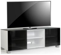 Bois TV Lowboard Meuble TV à roulettes Luxala