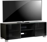 Bois TV Lowboard Meuble TV à roulettes Luxala