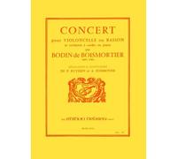 BOISMORTIER J. BODIN (DE) - CONCERT EN RE MAJ. - VIOLONCELLE, PIANO