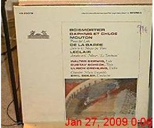 Boismortier , Mouton, De La Barrre and Leclair - Chamber Music Ensemble (Conducted By Emil Seiler)