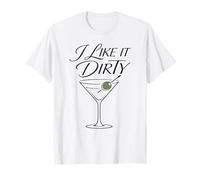 Boisson à Cocktail I Like It Dirty Martini Lover, Vodka et gin T-Shirt