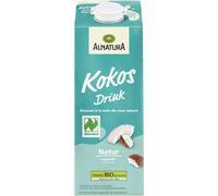 Boisson à la noix de coco nature ALNATURA - la bouteille de 1L Lot De 4 - Par Lot