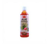 Boisson à l'Aloe Vera Saveur Fraise - Bouteille TB 500 ml x20 Bouteilles