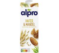 Boisson à l'avoine et aux amandes Alpro UHT végétalienne & sans lactose avec calcium 1000 ml