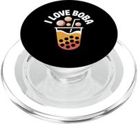 Boisson Amusante au thé à Bulles I Love Boba PopSockets PopGrip pour MagSafe