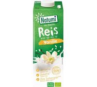 Boisson Au Riz Et À La Vanille Sans Sucre Ajouté, Sans Gluten,1 L - Natumi