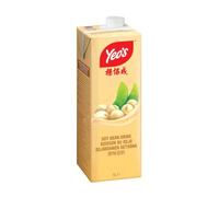 Boisson au Soja et au Soja Noir YEO'S 1L/Brique - Offres de 3, 6, 12 et 24 Briques - Livraison Gratuite France (6 briques, au soja)