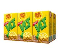 Boisson au thé noir Vita parfumée au citron 250ml x 6