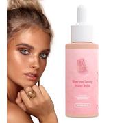 Boisson Autobronzante, 60ml Gouttes de Bronzage Sans Soleil, Crème Hydratante Bronzante Progressive Stimulant la Mélanine, Booster de Bronzage Au Goût de Pastèque, pour T-ous les Types de Peau